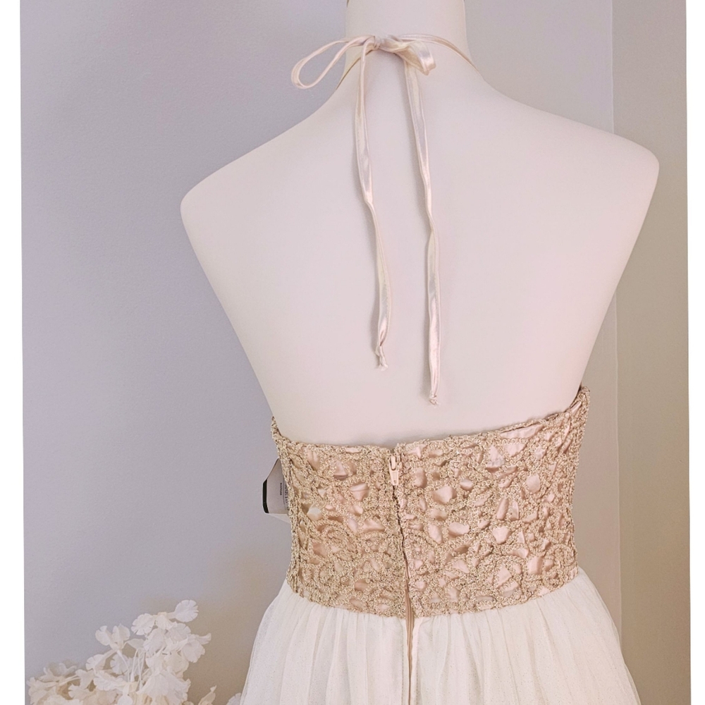 B Darling Halter Sparkling Gown - Picture 5 of 7